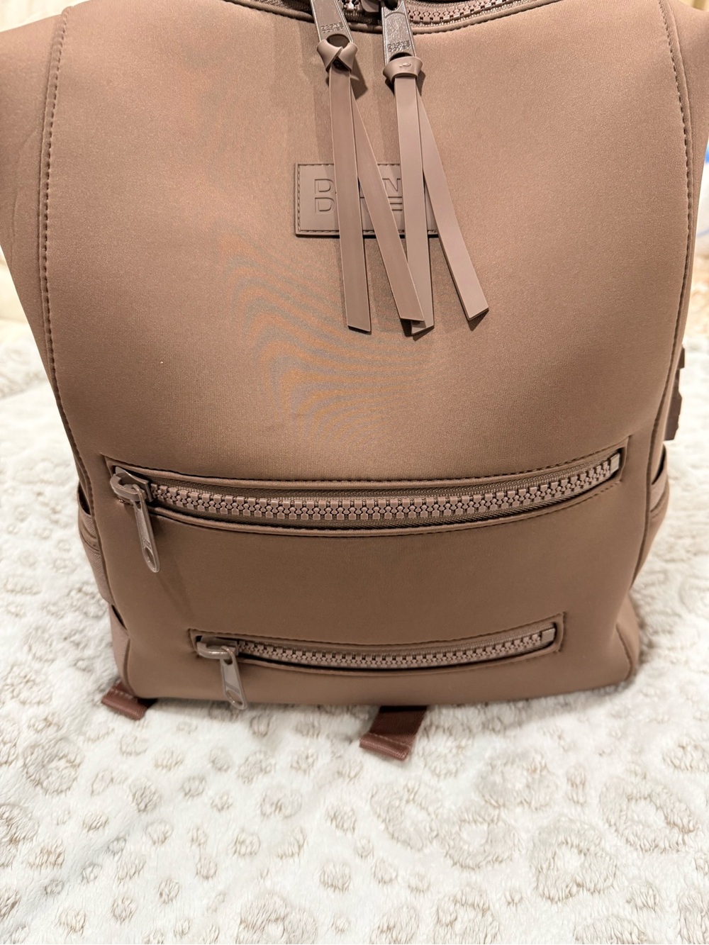 ❌SOLD❌Large Dagne Dover Indi Baby Bag Backpack in Dune